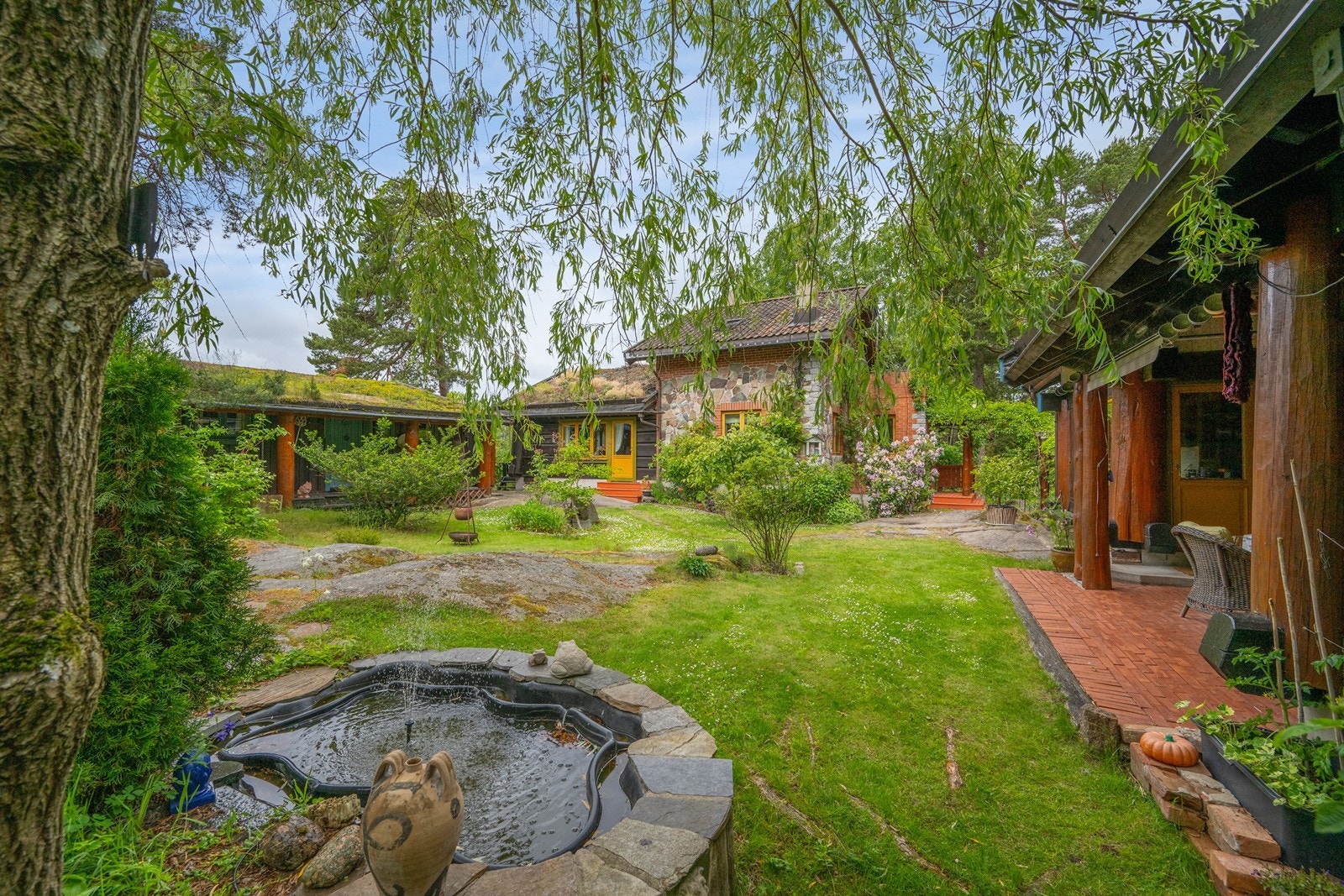 En usjenert oase midt i Vestskogen. Galleribilde