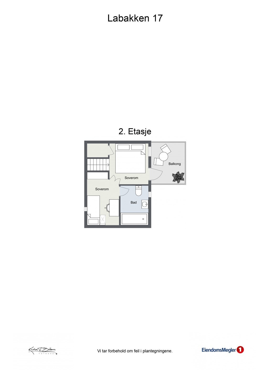 Labakken 17 - 2D - 2. Etasje - Letterhead Galleribilde