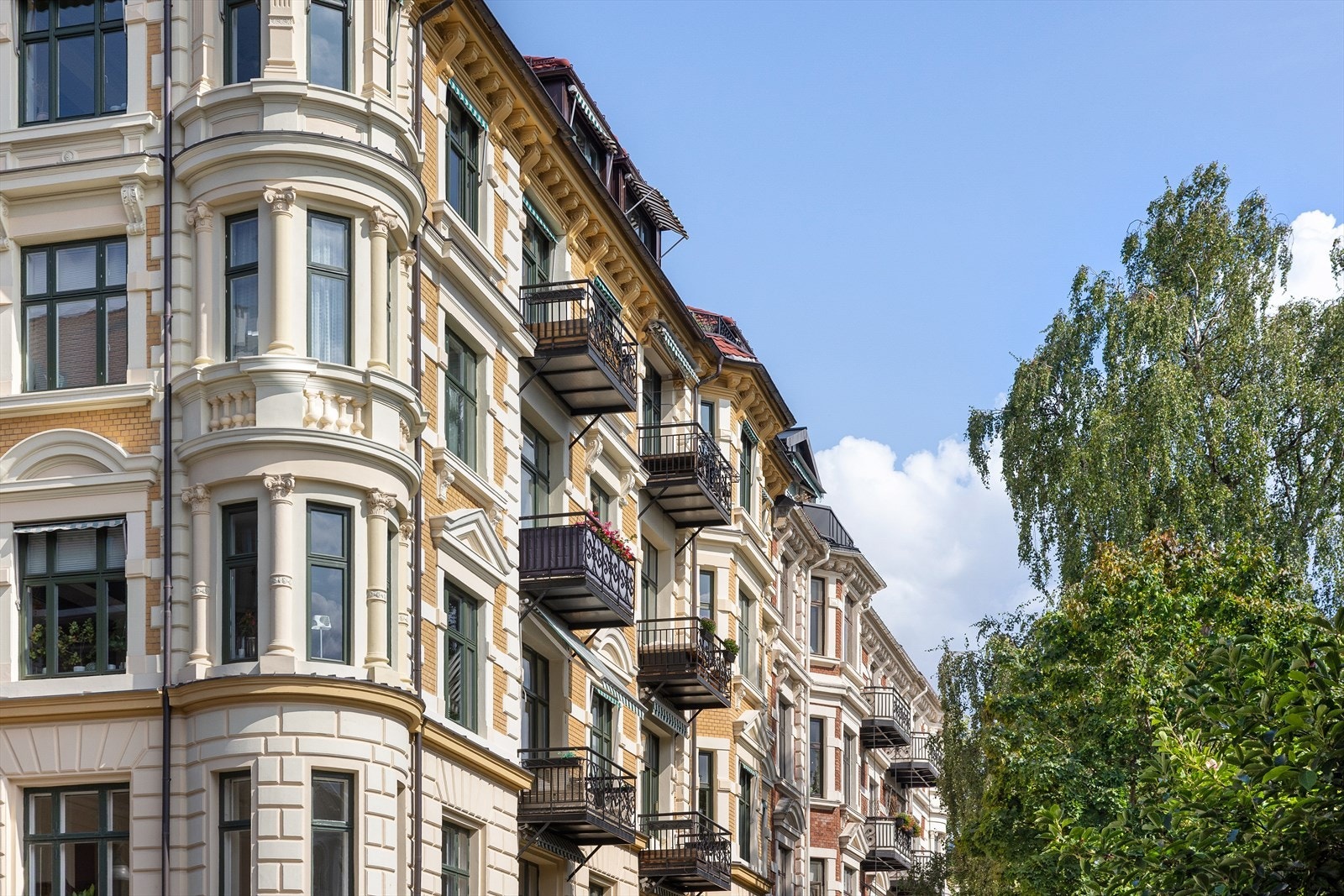 Bygget byr på nydelige detaljer. Galleribilde