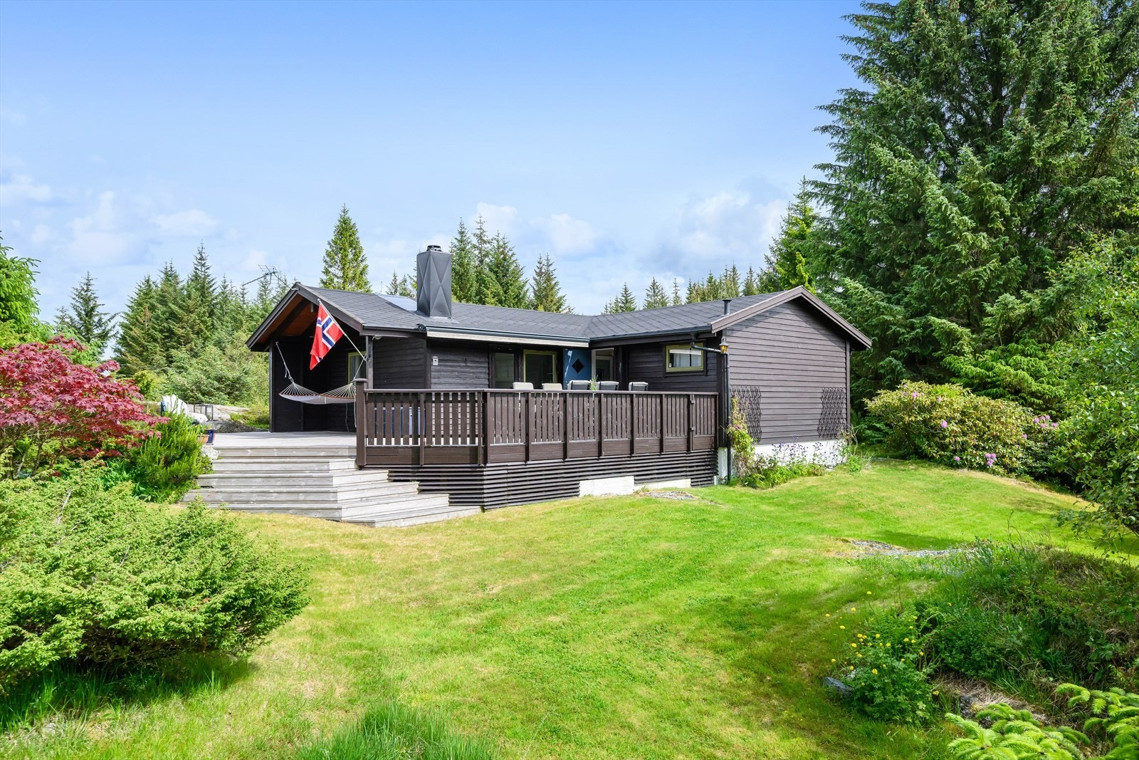 Fritidseiendom med gode solforhold. Galleribilde