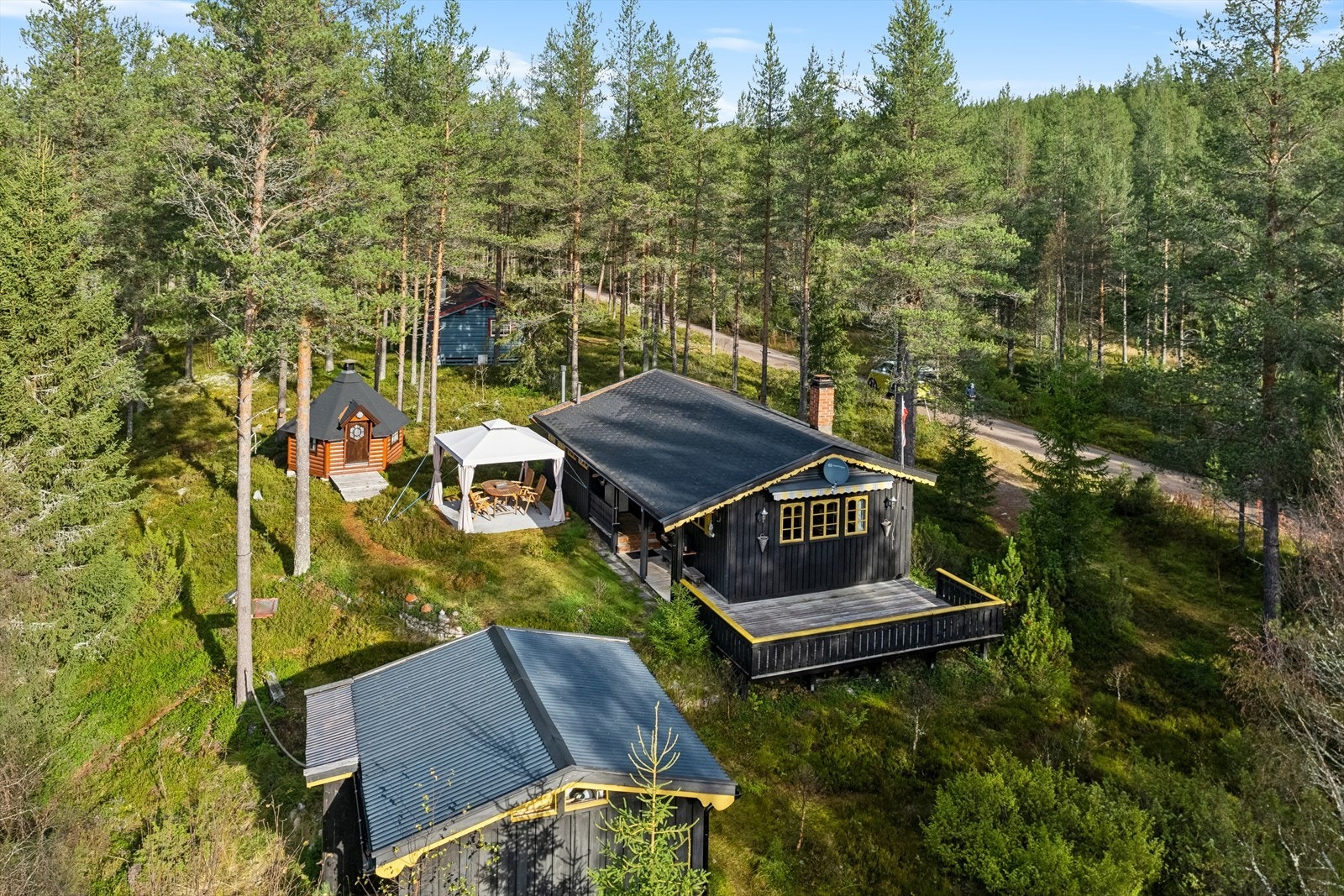 Fritidsbolig i naturskjønne omgivelser Galleribilde