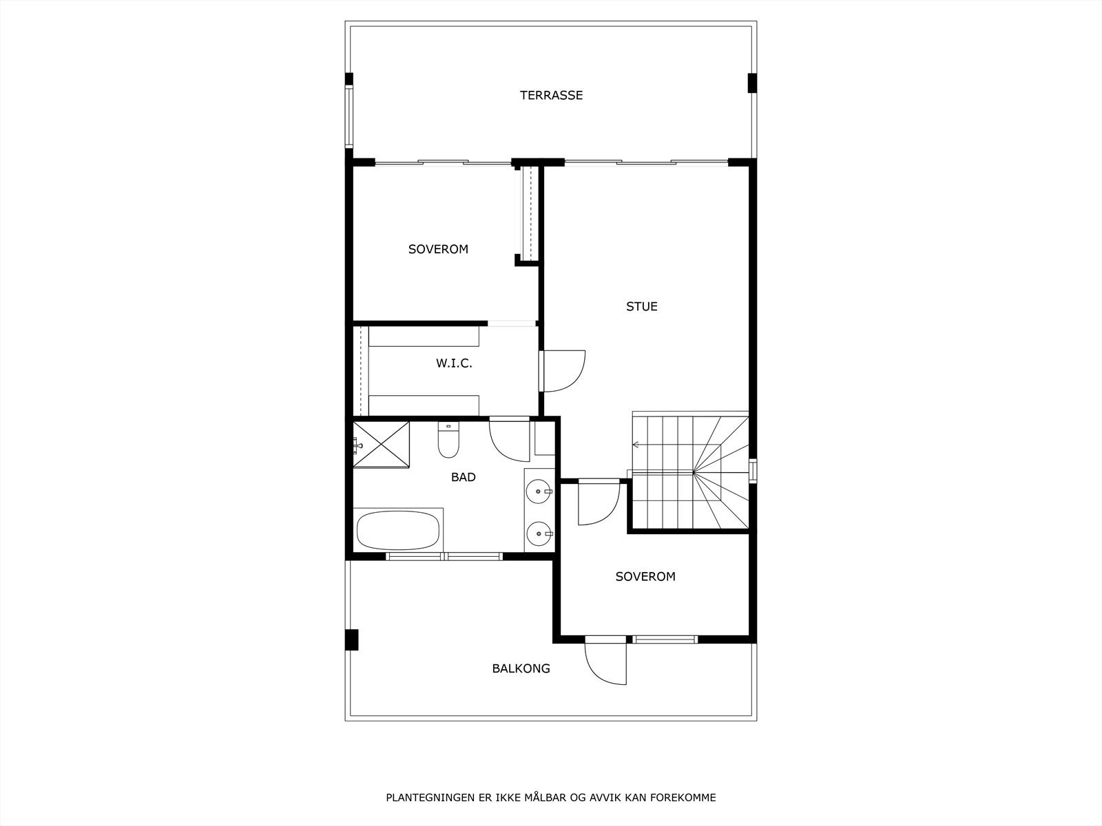 Her er det følgende planløsning Galleribilde