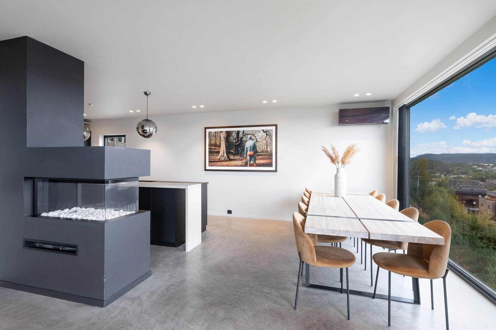 Gasspeisen sørger for god varme og hygge på kaldere dager. Galleribilde