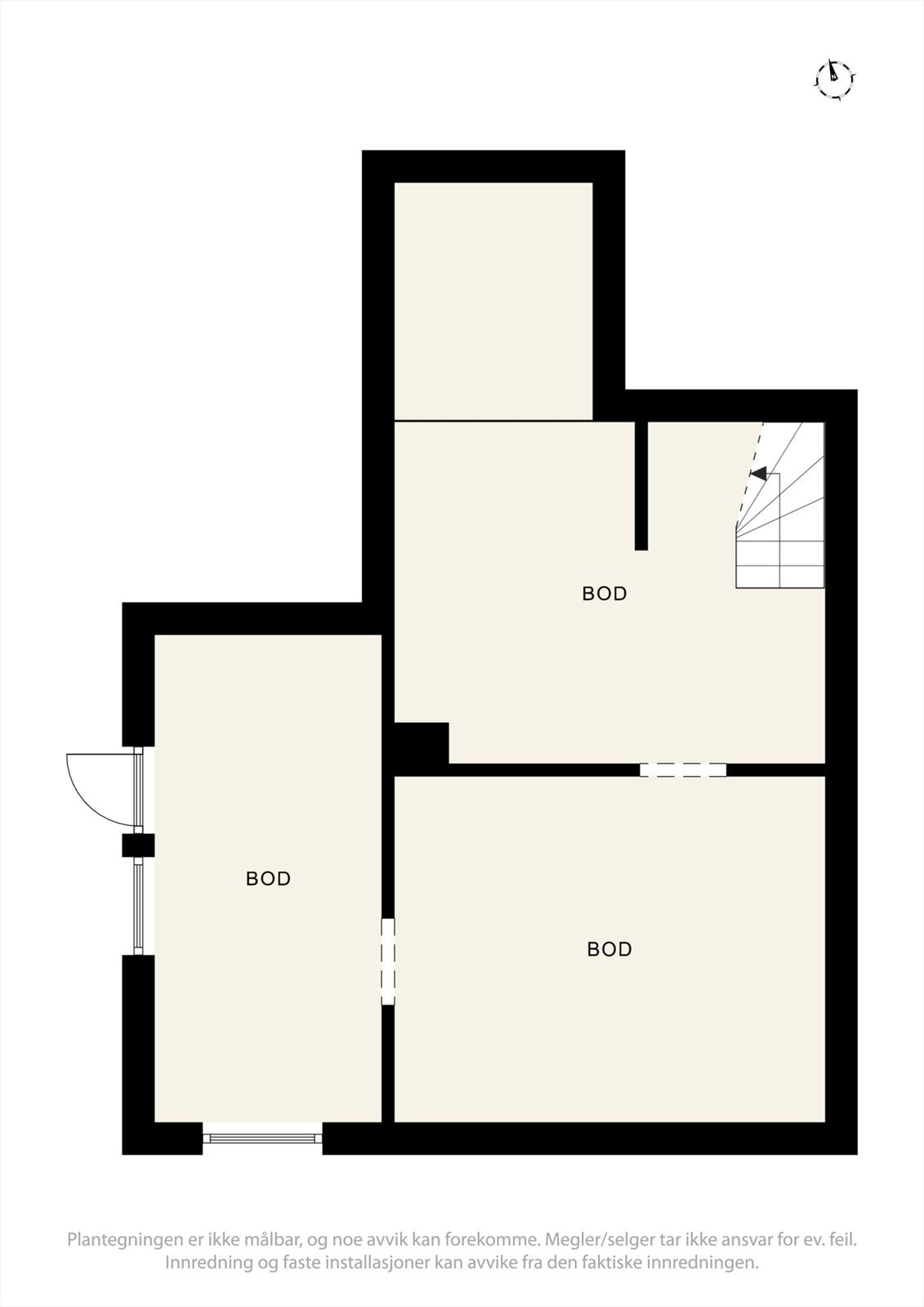 Plantegning kjeller Galleribilde