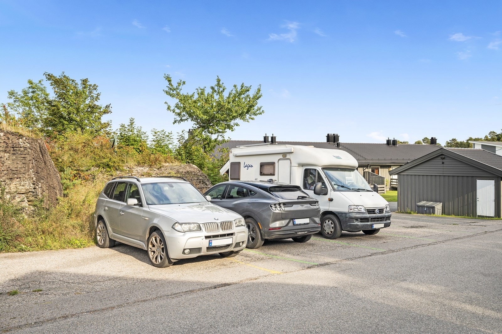 Parkeringsplasser til borettslaget Galleribilde