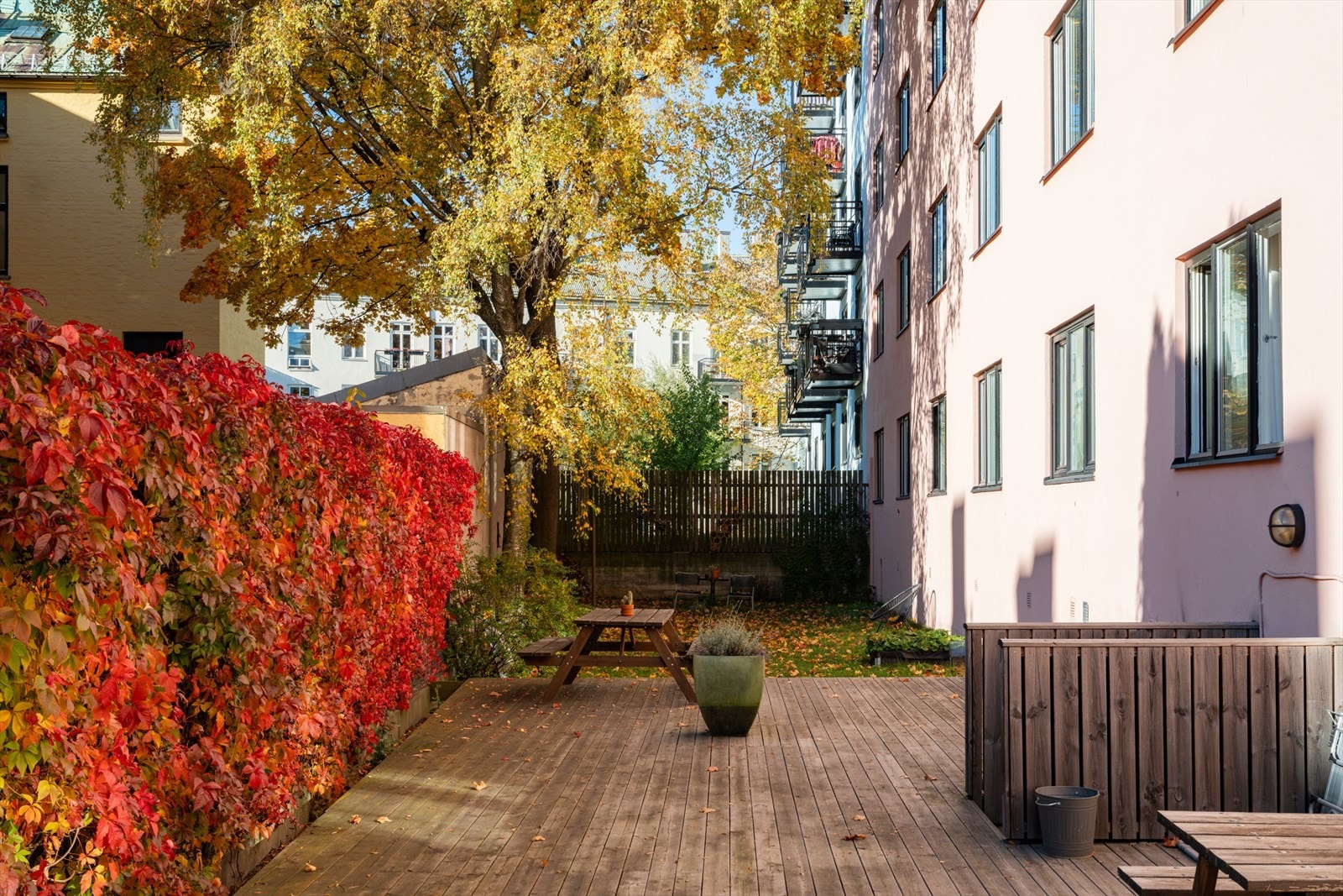 Her kan man trekke seg godt tilbake og nyte sommeren! Galleribilde