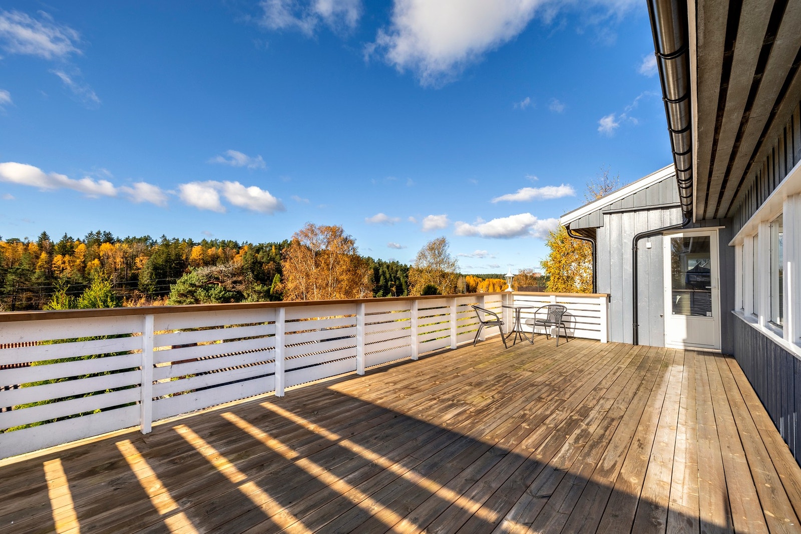 Syd og vestvendt terrasse Galleribilde