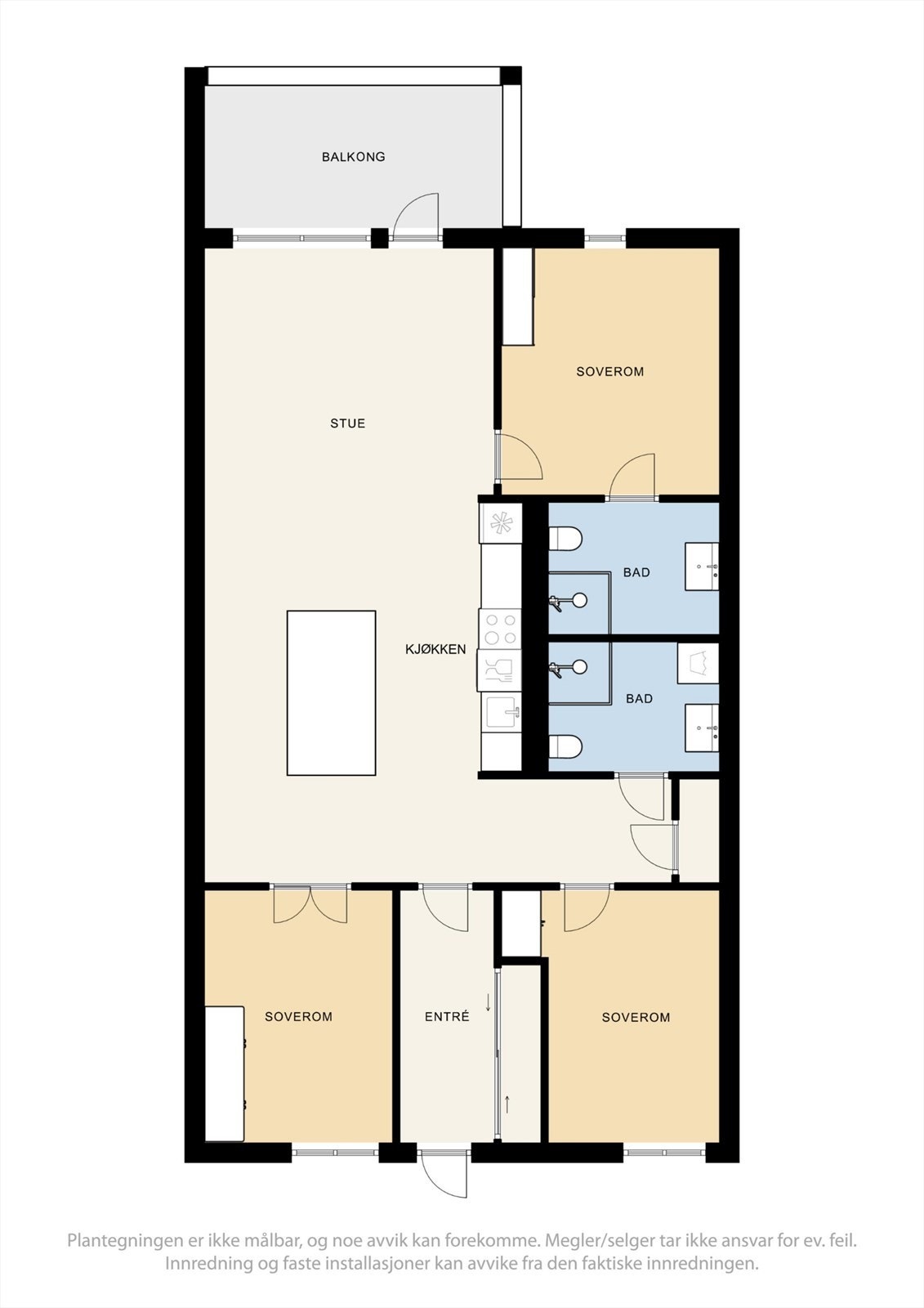 Plantegning | 3. etasje Galleribilde
