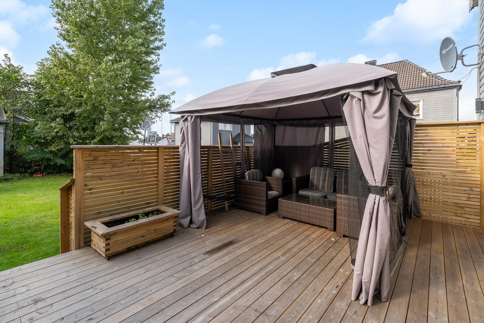 Sydvestvendt vreanda med gode solforhold Galleribilde