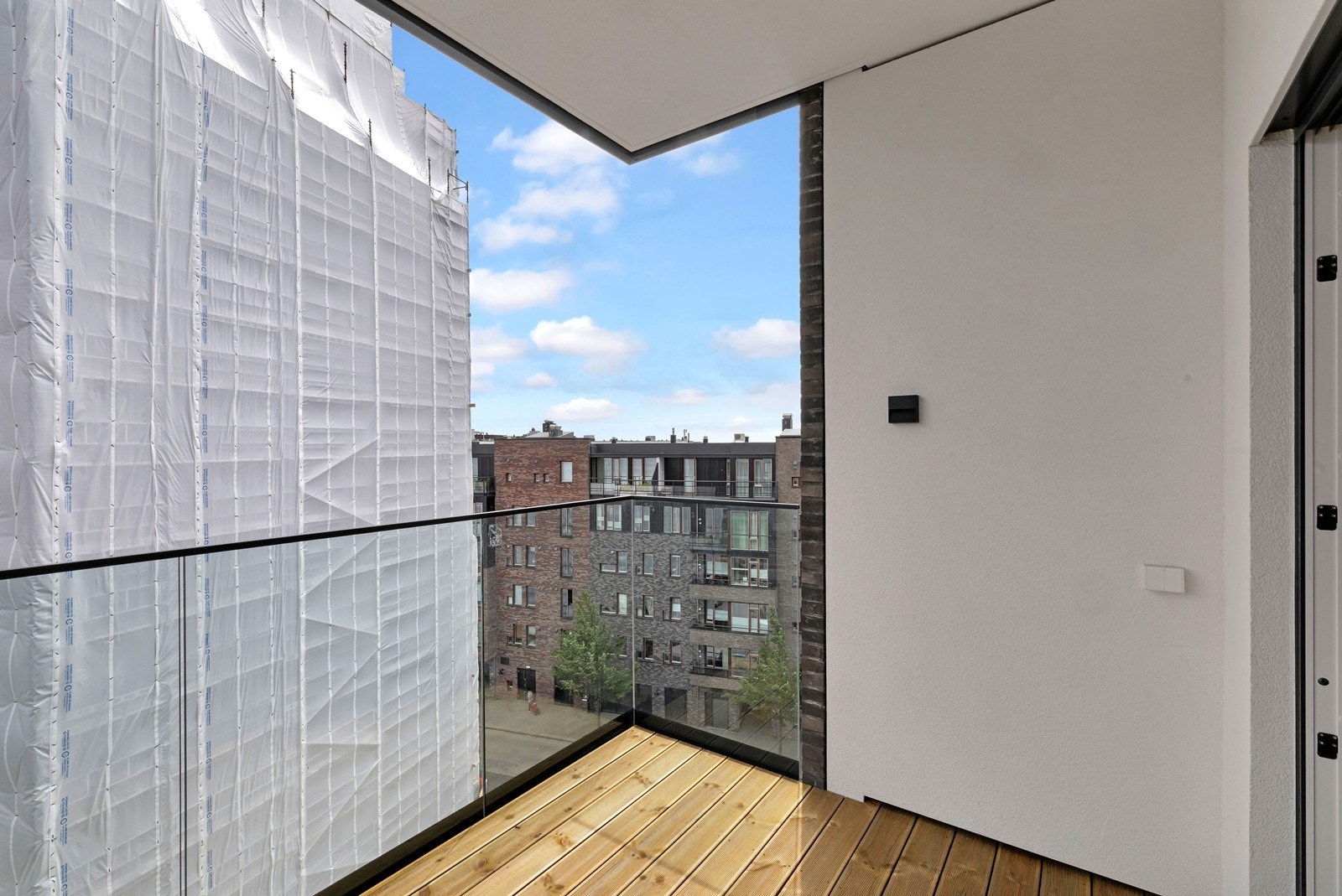 Overbygd balkong Galleribilde