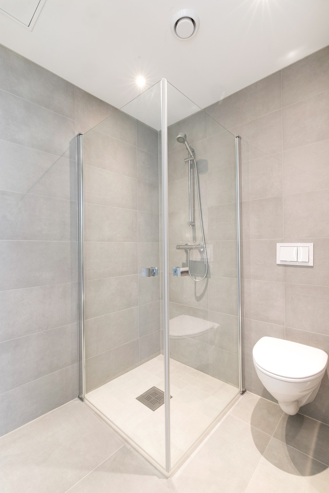 Dusjhjørne på bad Galleribilde