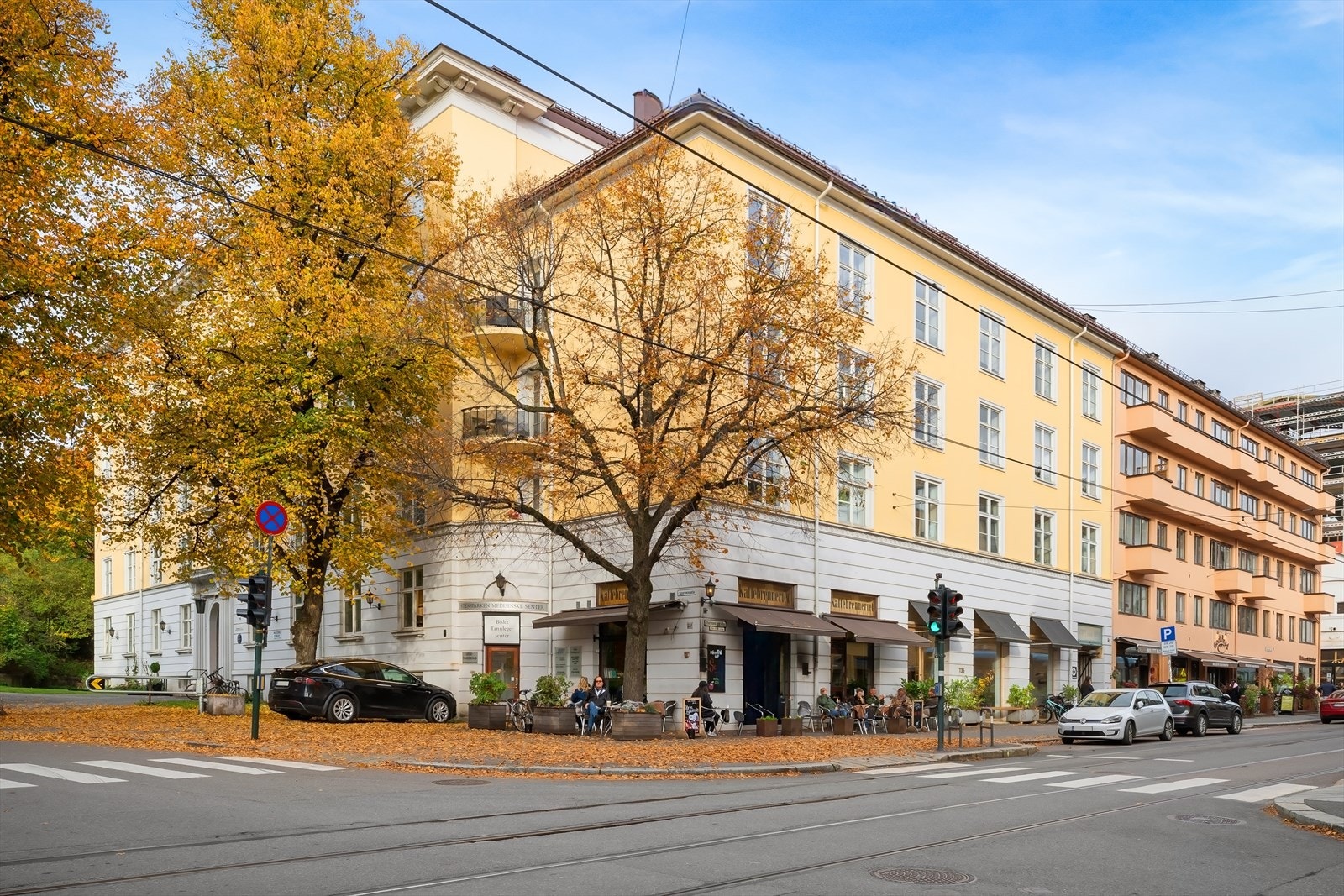 Ca. 150 meter til Kaffebrenneriet. Galleribilde