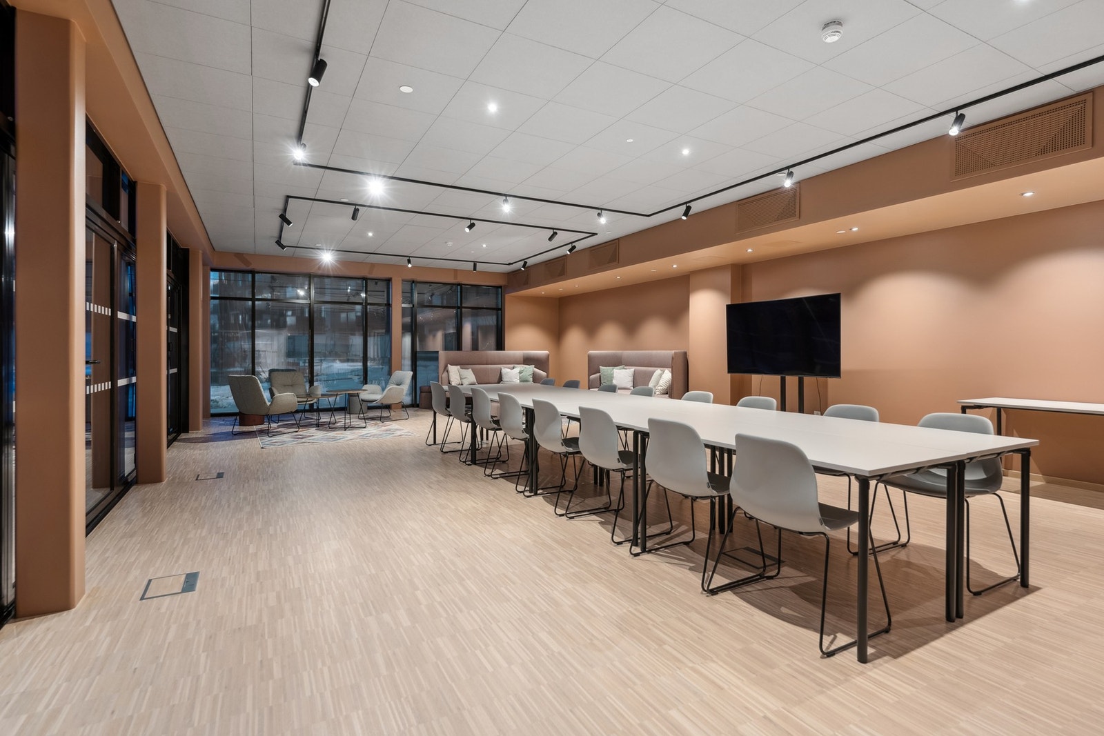 Her kan man avholde selskaper og samlinger Galleribilde