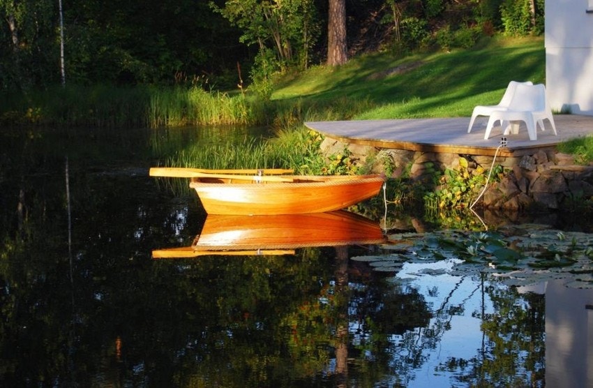 Detaljbilde fra hagen