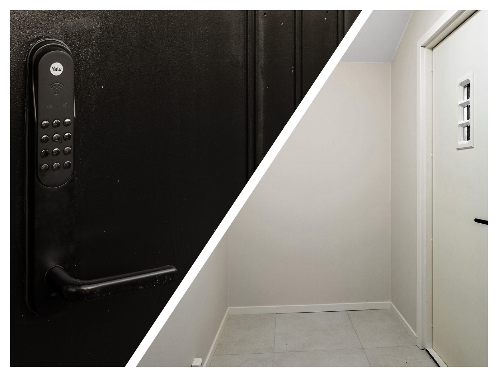 La oss ta en titt inn! Boligen har montert alarm og utstyr fra Verisure som er klar til bruk via abonnement. Galleribilde