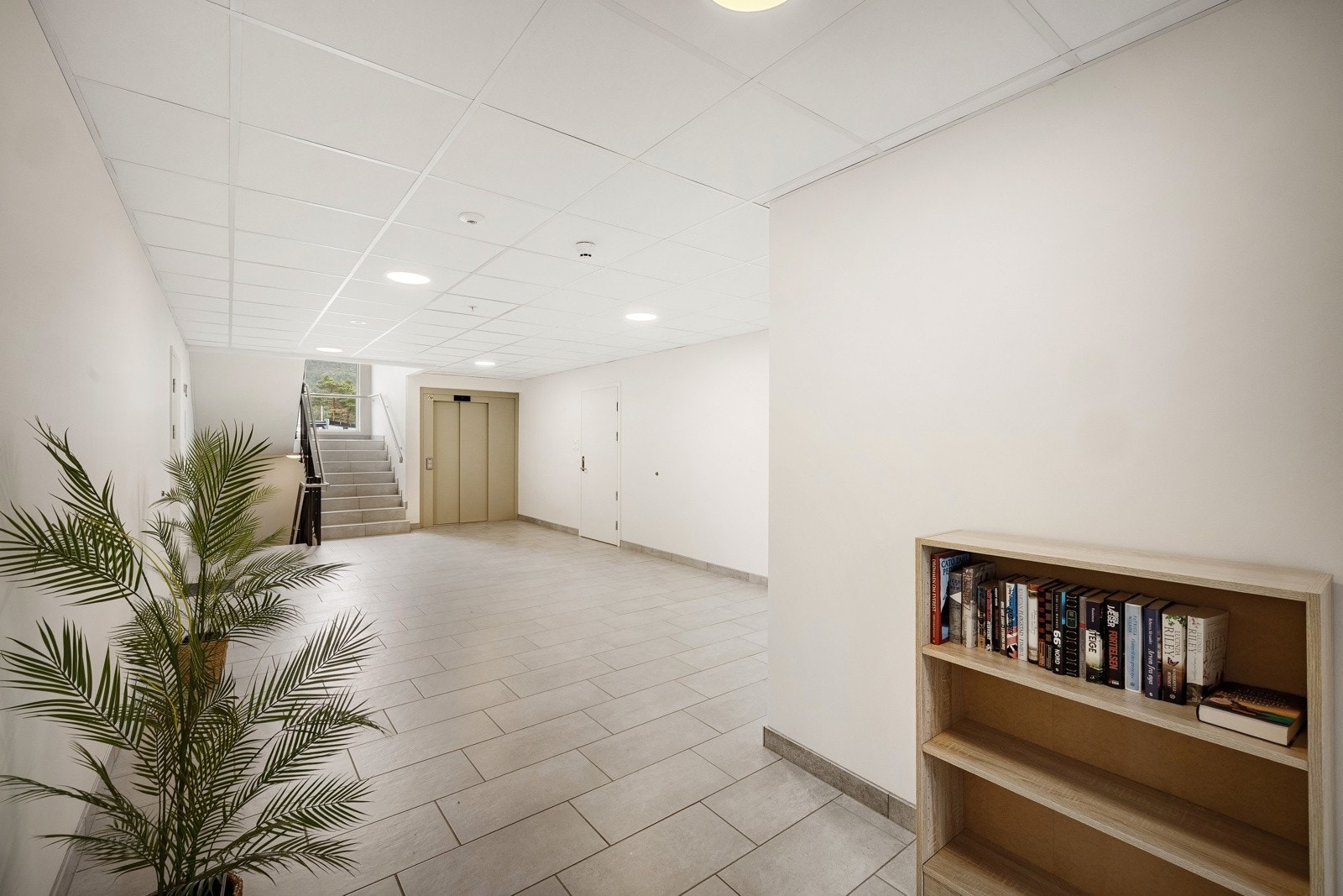 Det er heis i bygget Galleribilde