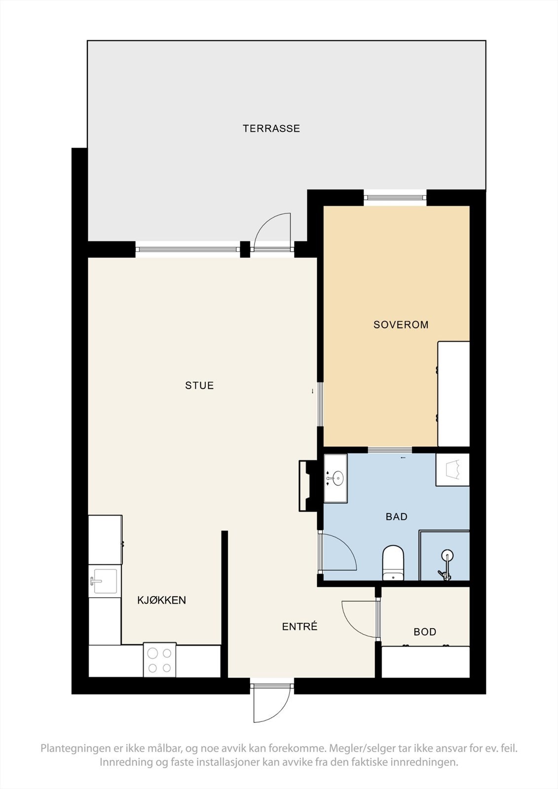 Plantegning. Galleribilde