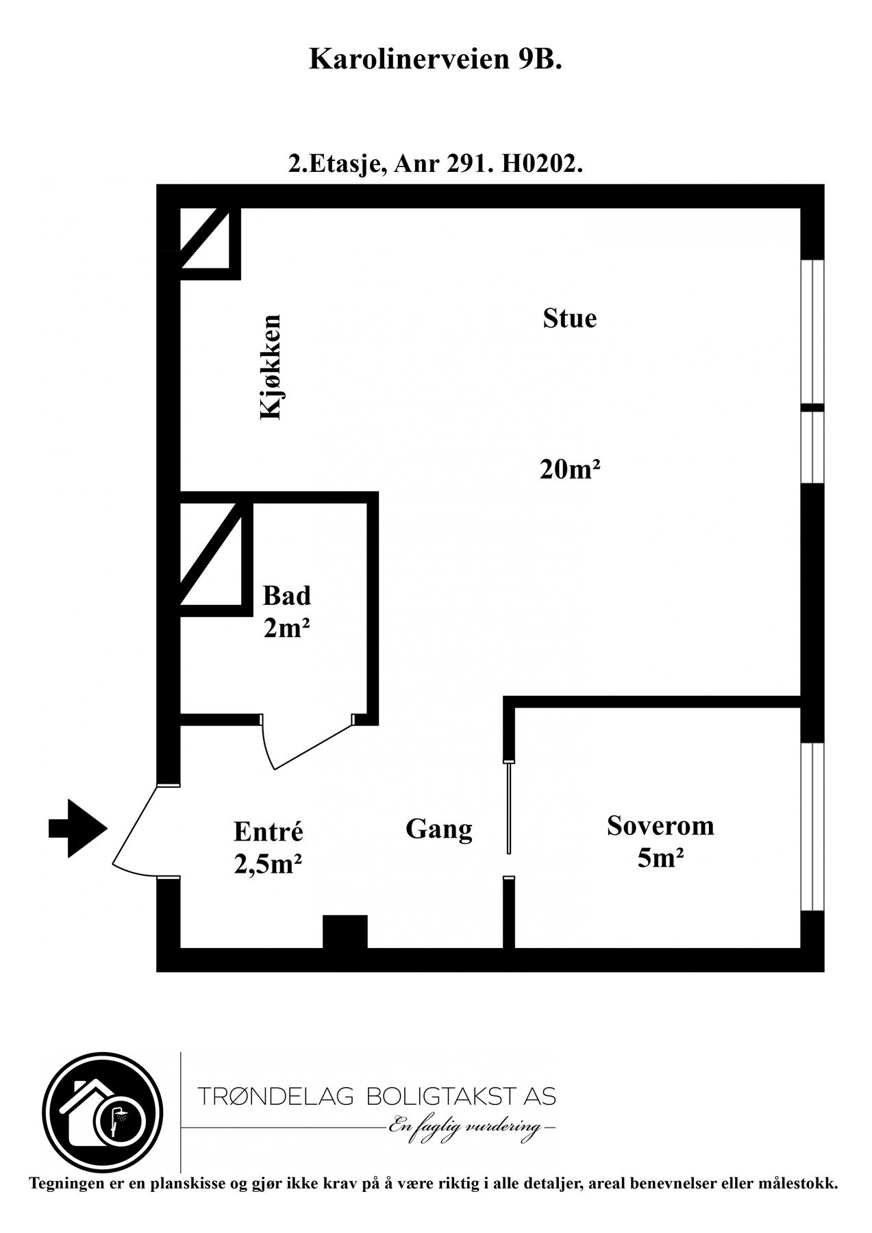 Planskisse. Galleribilde