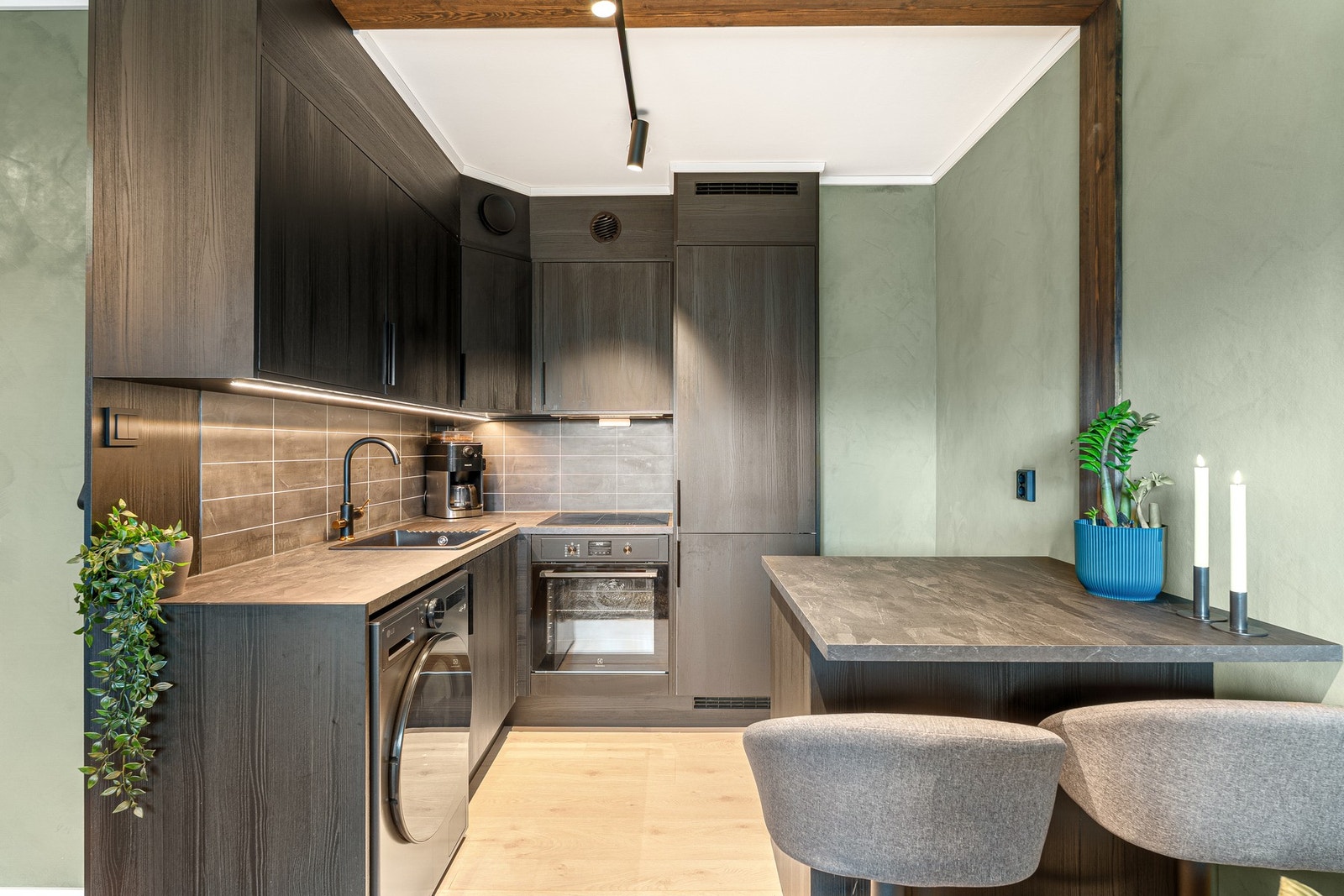 Kjøkkenet er oppgradert i 2024. Galleribilde