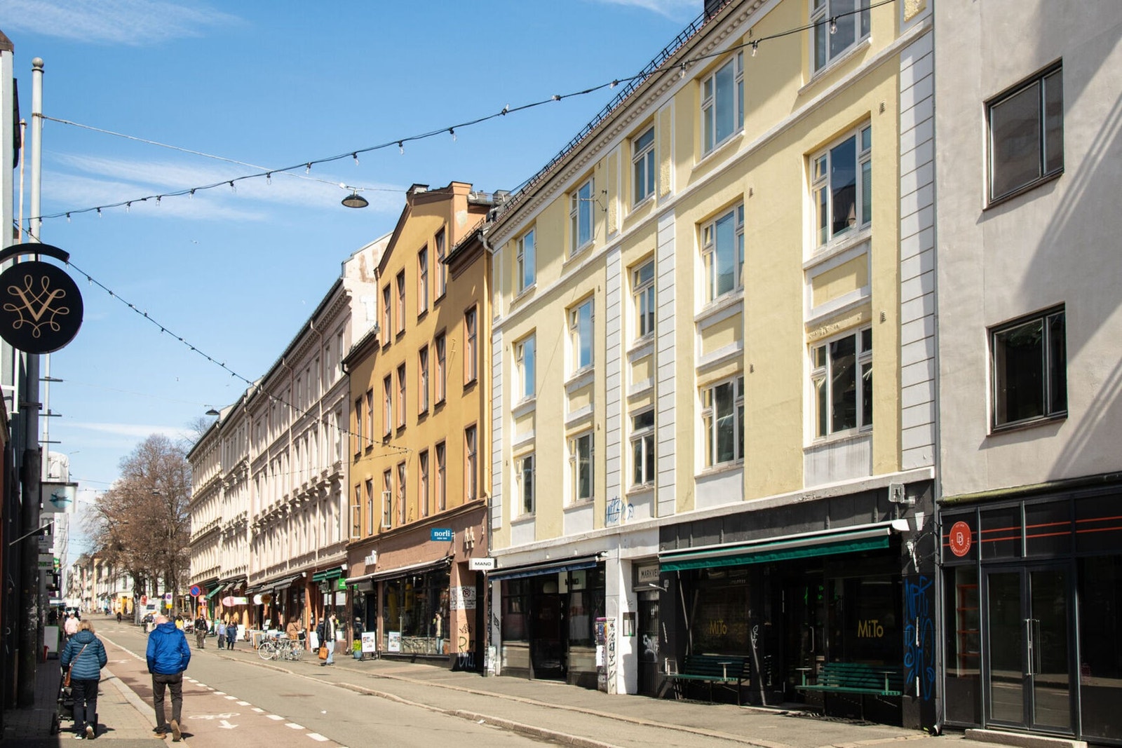 Markveien kun 5 minutter fra leiligheten. Galleribilde