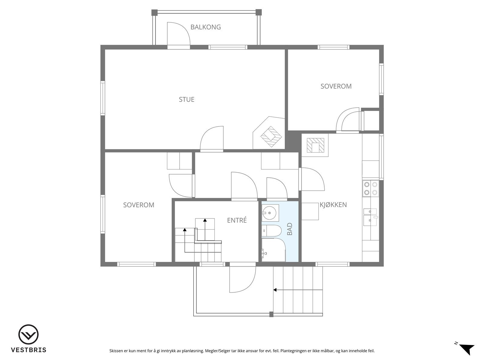 Leilighet 1. etasje Galleribilde