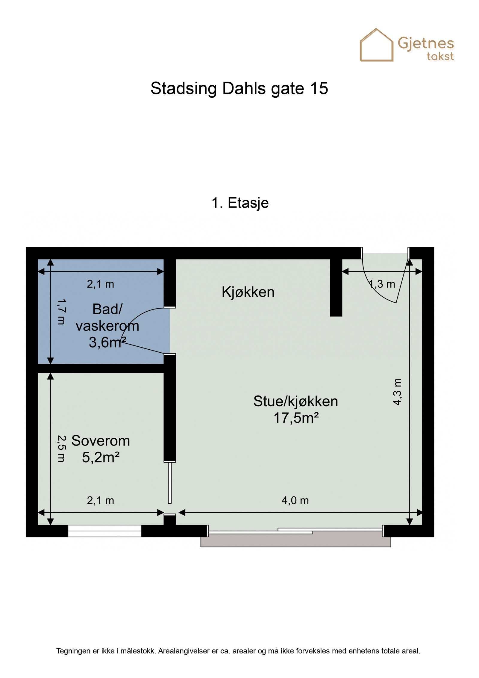 Planskisse Galleribilde