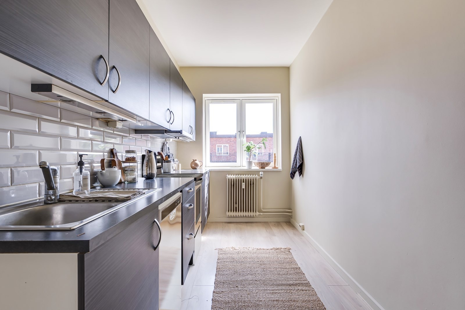 Her kan du fint sette inn et spisebord for å nyte morgenkaffen. Galleribilde