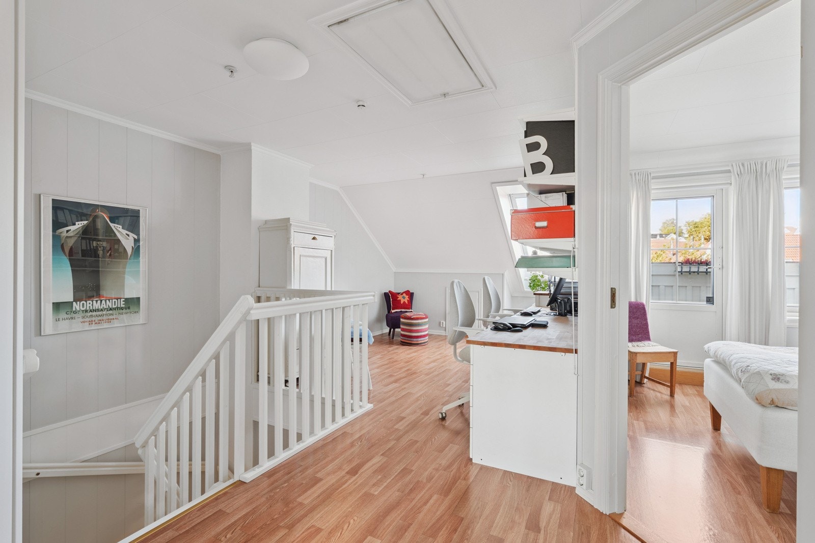 Loftstue Galleribilde