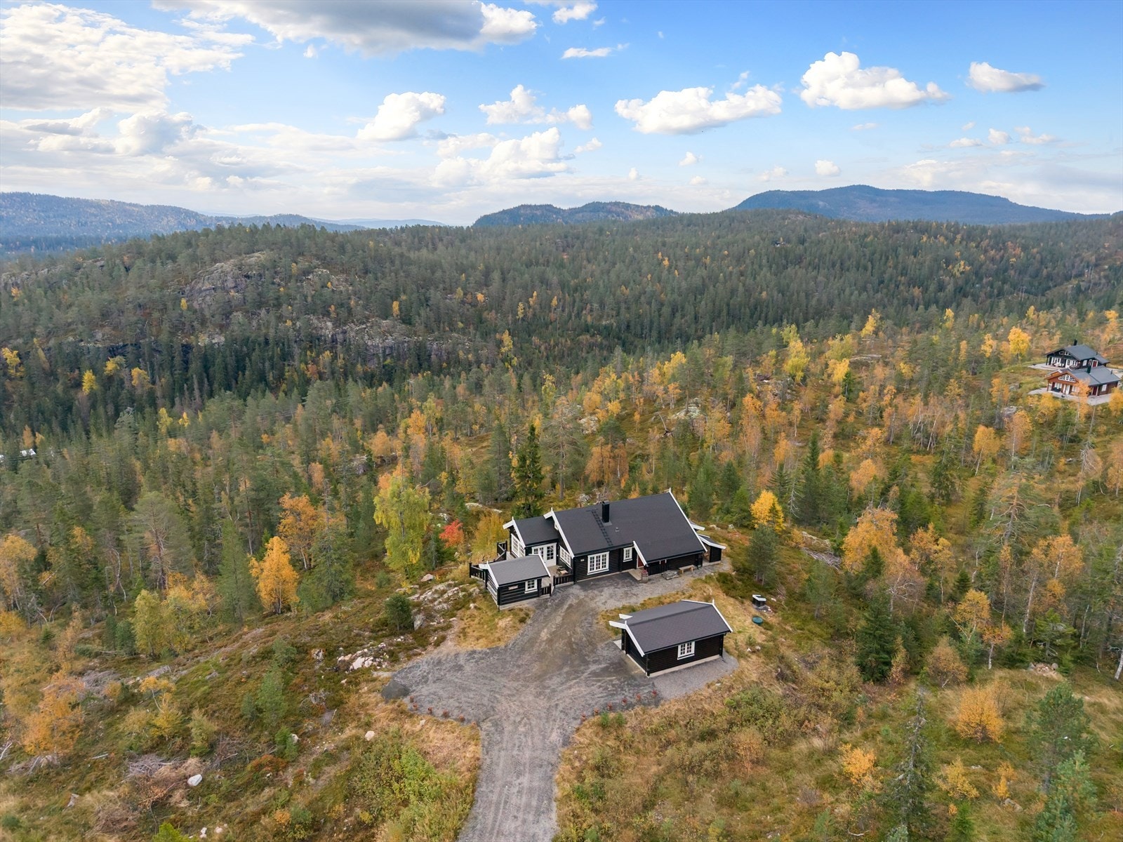 Om vinteren finner du et stort nettverk av oppkjørte skiløyper som slynger seg gjennom variert fjellterreng. Galleribilde