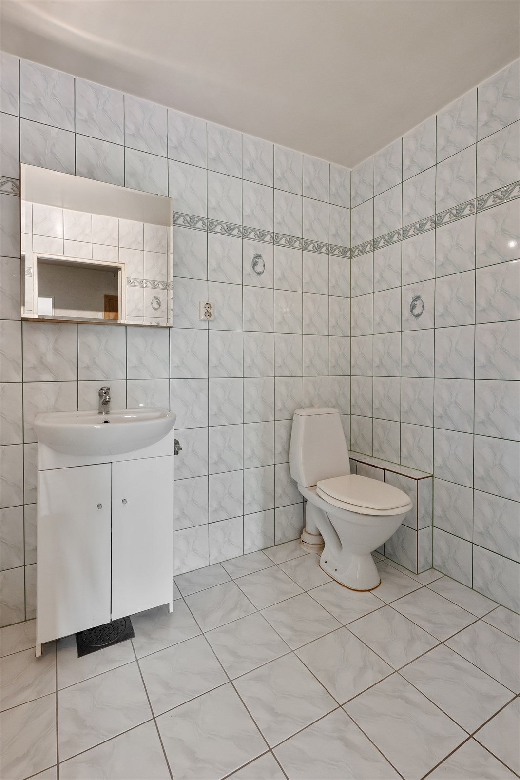 Badet er romslig og byr på mange muligheter. Galleribilde