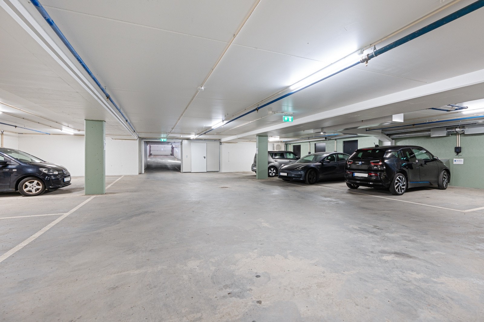 Mulighet for å kjøpe parkeringsplass i p-kjeller Galleribilde