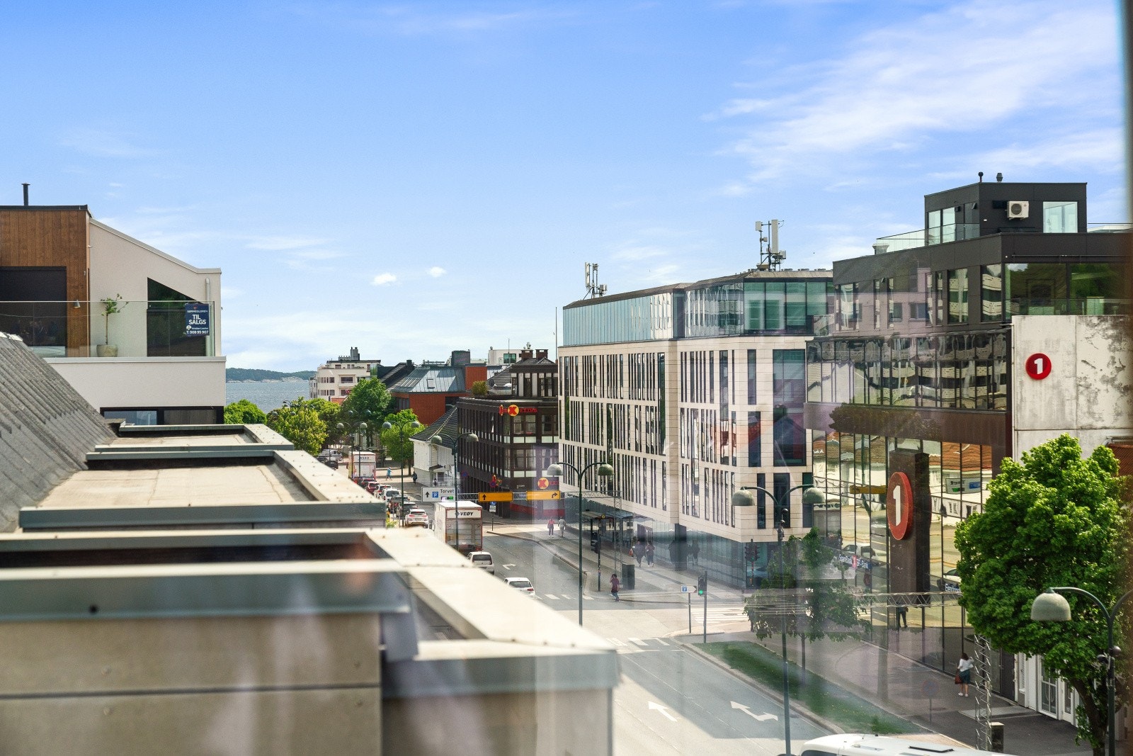 Utsikt langs Festningsgata Galleribilde