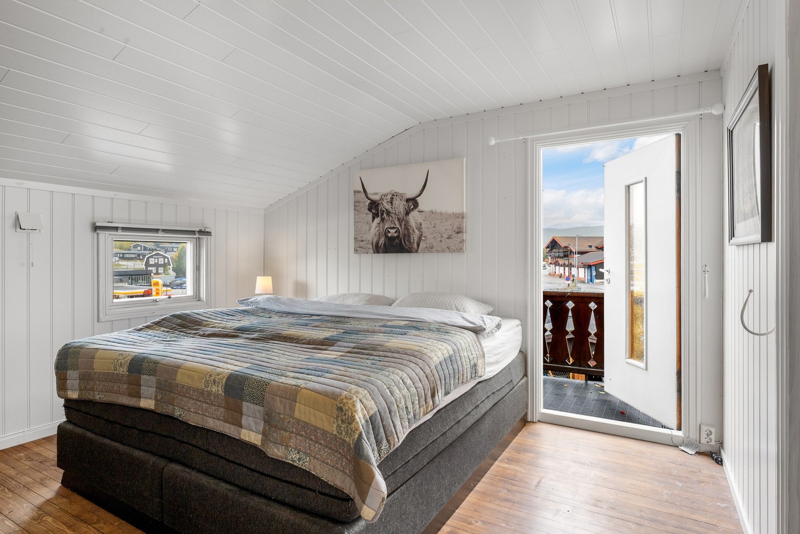 Hovedsoverommet har utgang til balkong Galleribilde