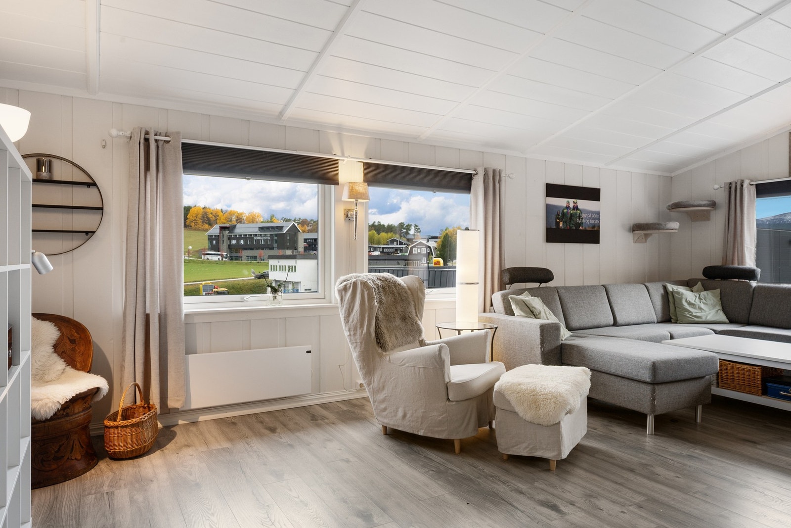 Boligen har oppgradert deler av el-anlegg i 2020. Galleribilde