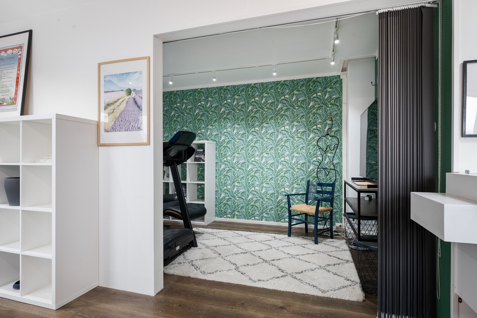 Sokkeletasjen ble bruksendret til boligareal i februar 2026. Galleribilde