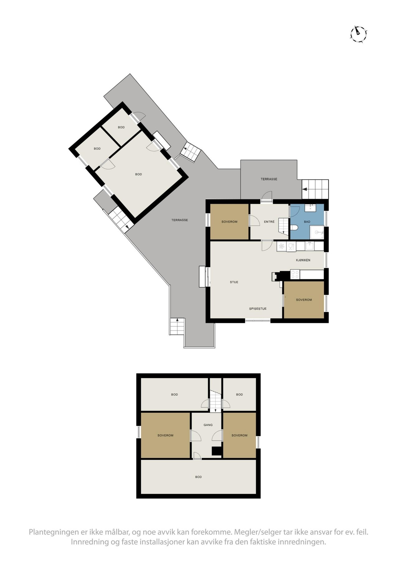 Plantegninger samlet. Galleribilde