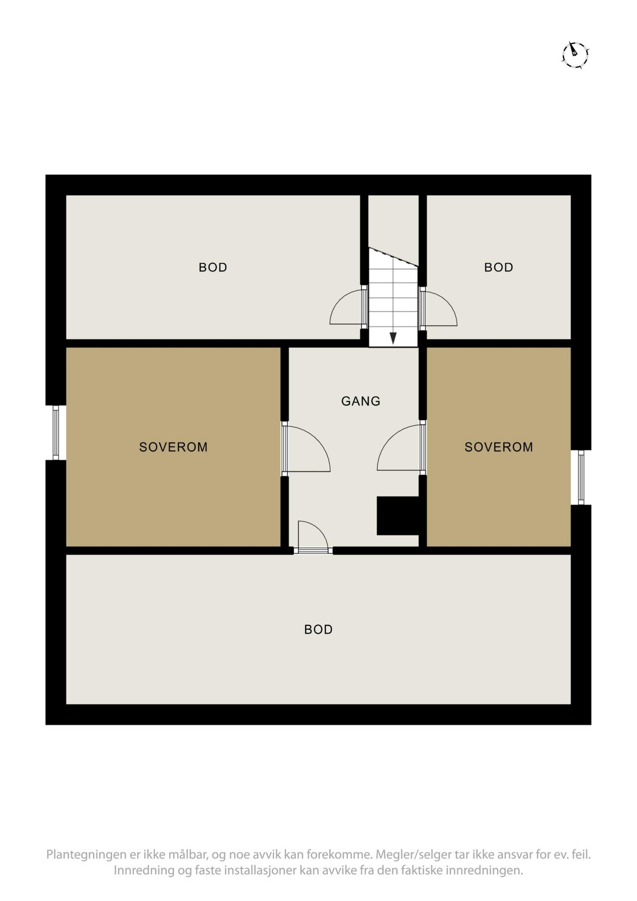 Plantegninger loft. Galleribilde