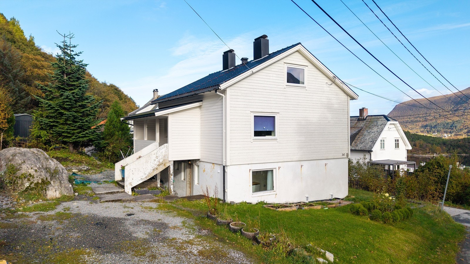 Fasade og inngangsparti Galleribilde