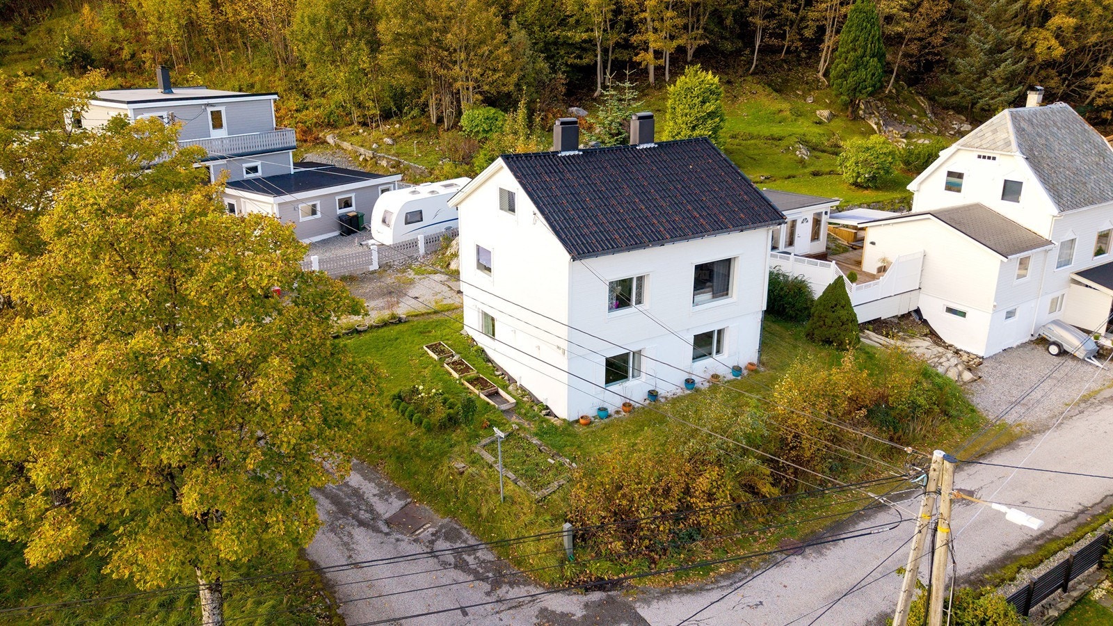 Dronebilde Galleribilde