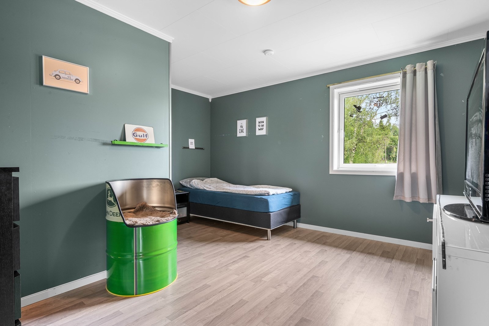 De tre andre soverommene er på hhv. 6, 11 og 12 kvm. Galleribilde