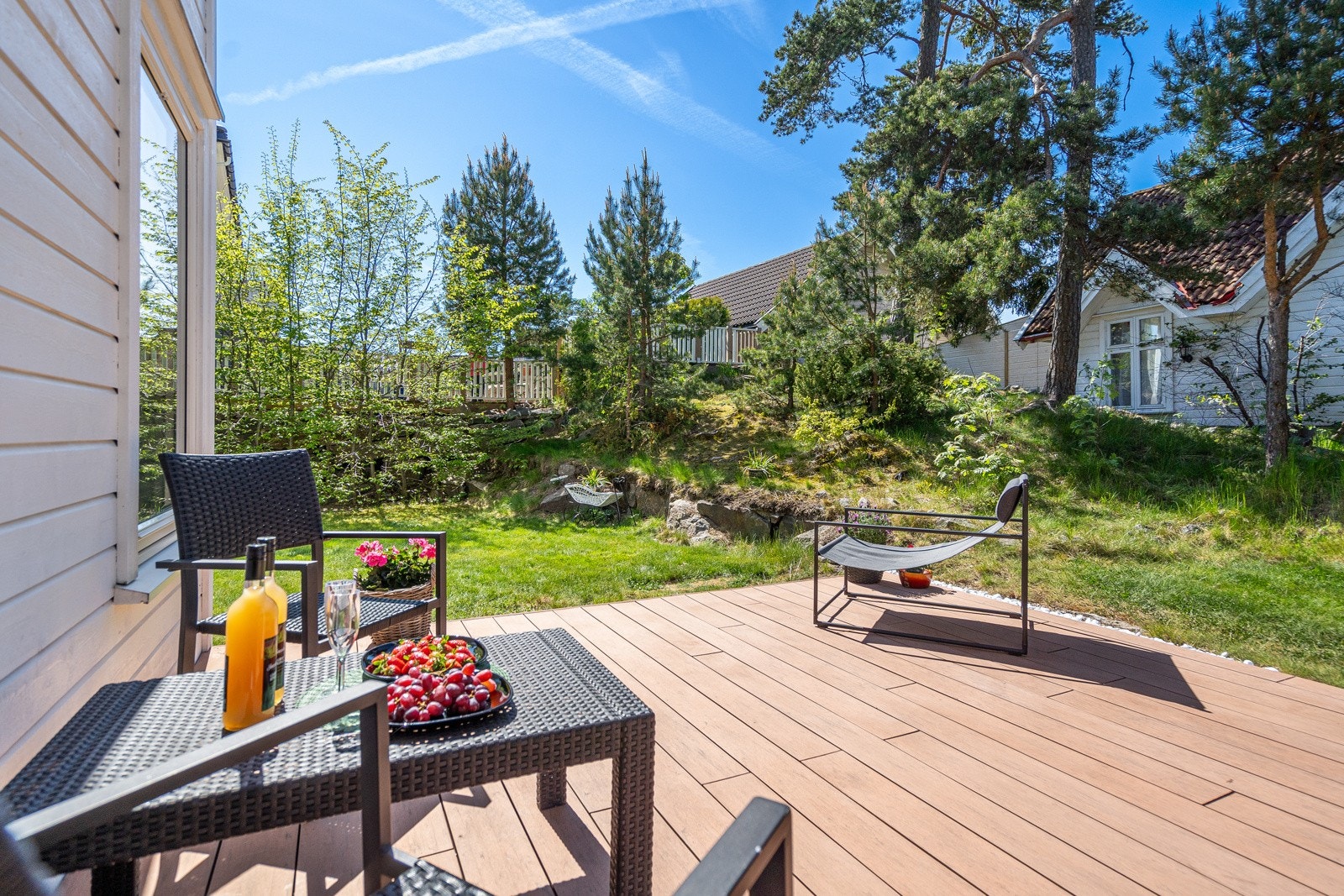 Nydelige forhold - her har du sola hele dagen og utover på kvelden Galleribilde