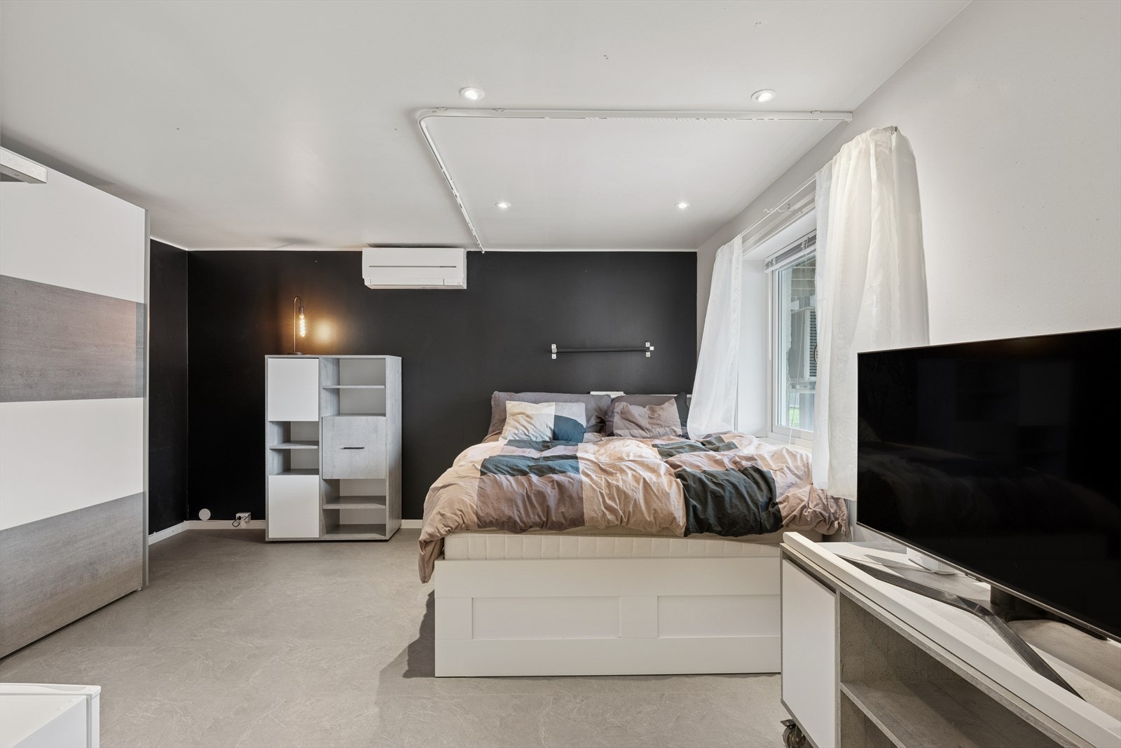 Kjellerstuen blir i dag benyttet som ekstra soverom. Galleribilde