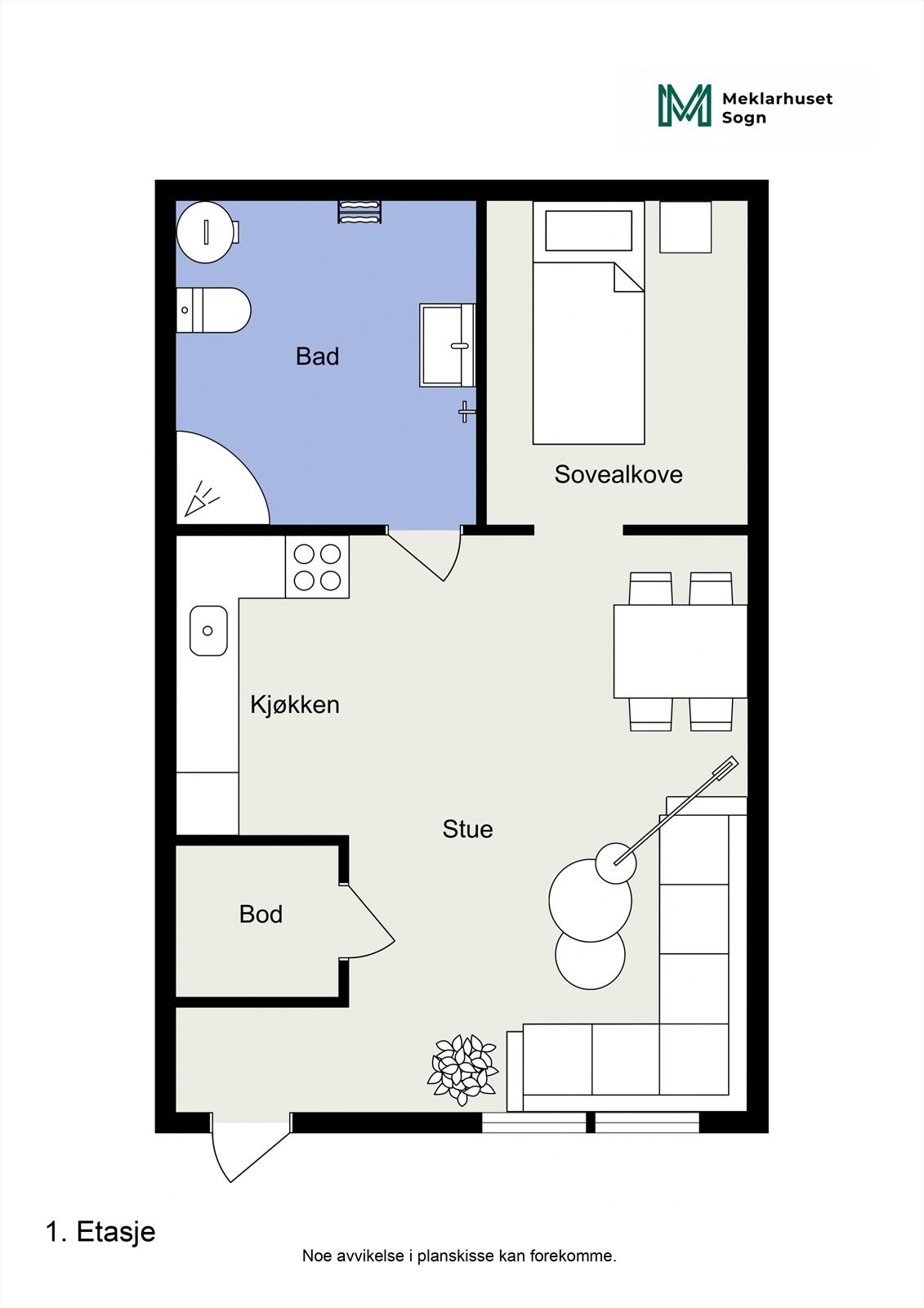Planteikning 2D Galleribilde