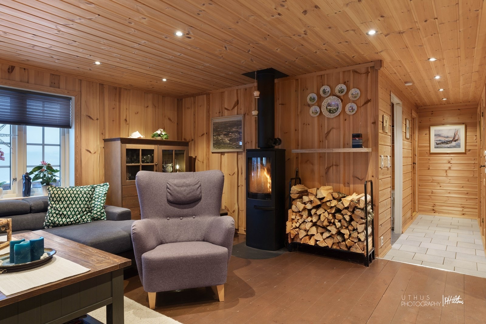 Peis til å fyre opp om kalde vinterkvelder eller etter en lang dag i alpinbakken. Galleribilde