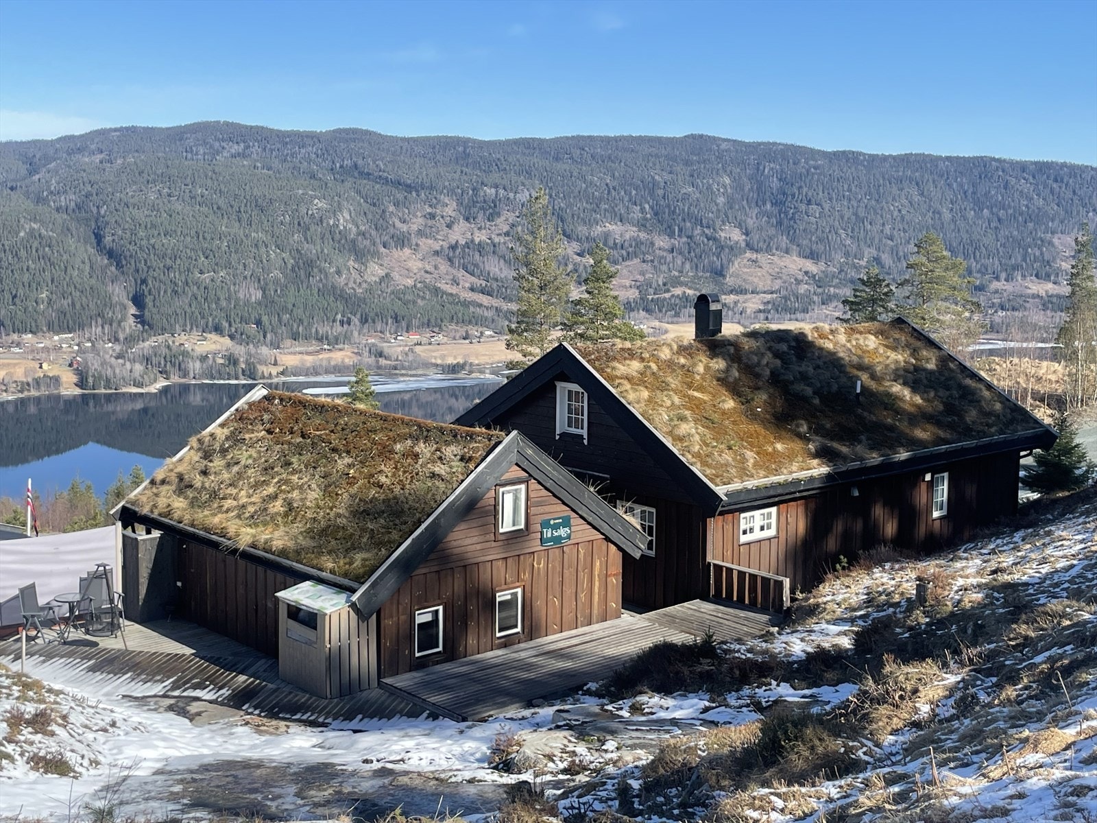 Hytta ligger kun ca. 2 timer unna Oslo med bil! (Selgers private bilde) Galleribilde