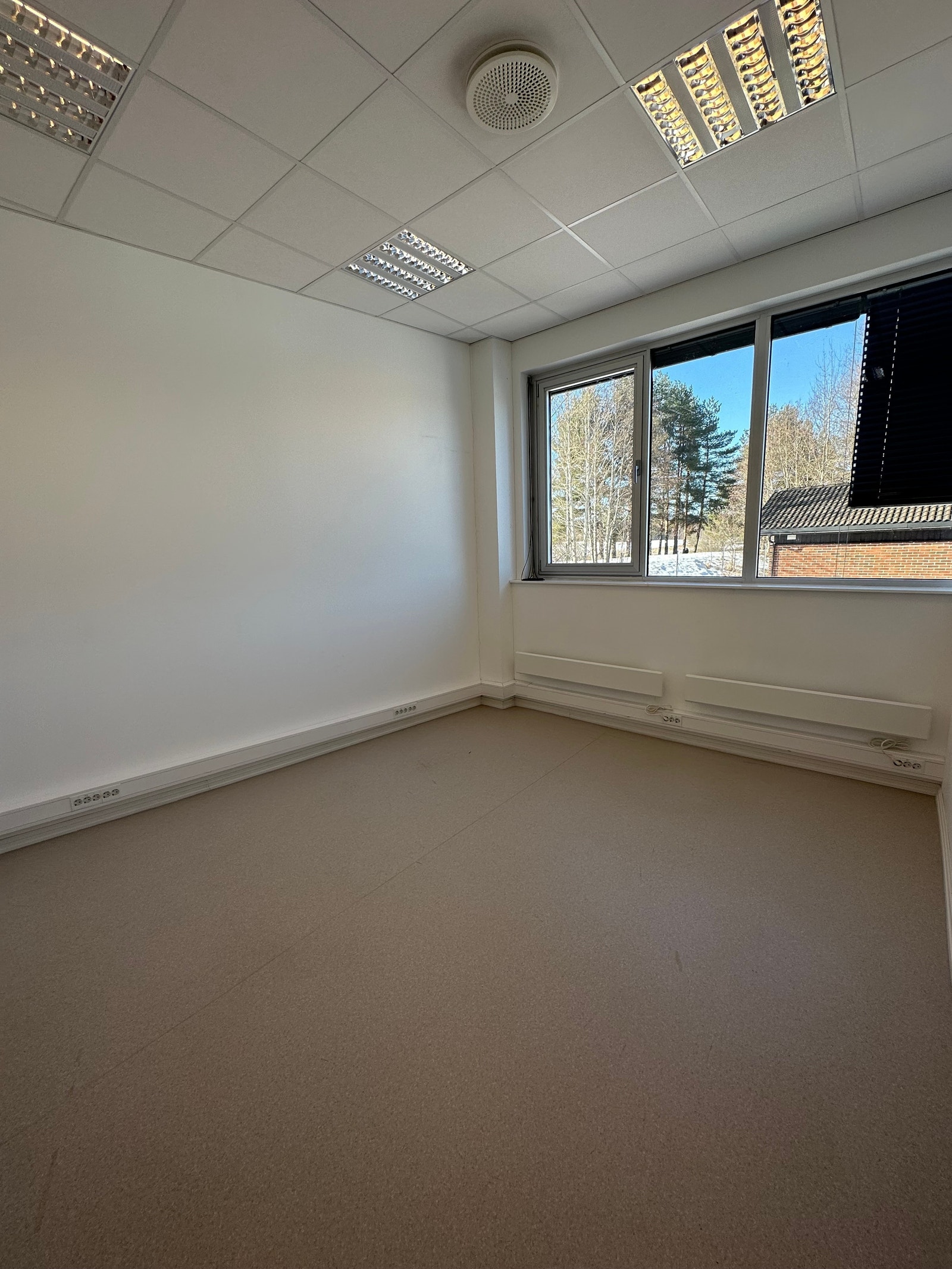 Kontor.
Fin utsikt mot Volla Galleribilde