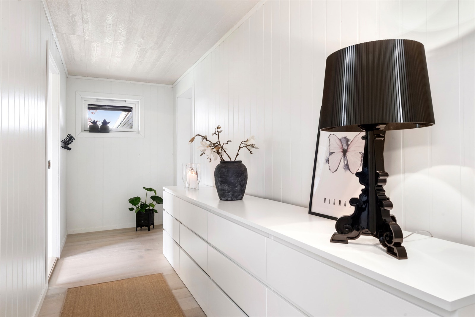 Gangen er av god størrelse Galleribilde