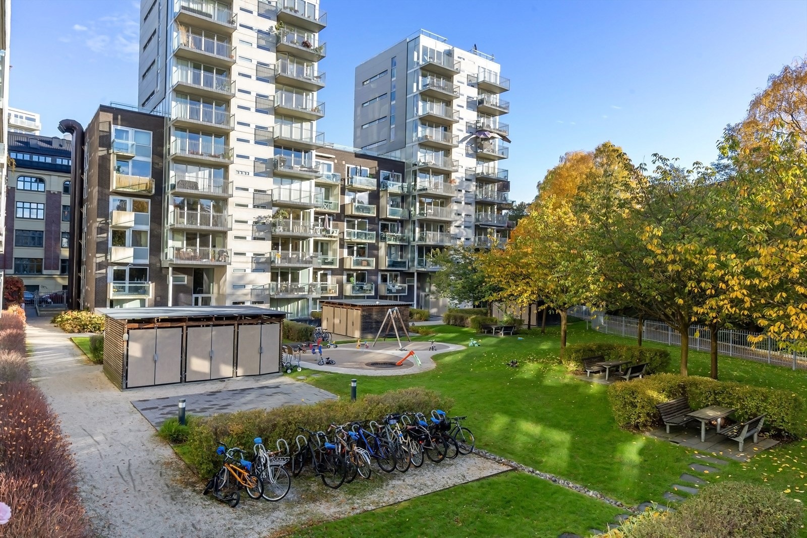 Attraktivt sameie med moderne fasiliteter og fantastisk beliggenhet langs Akerselva Galleribilde