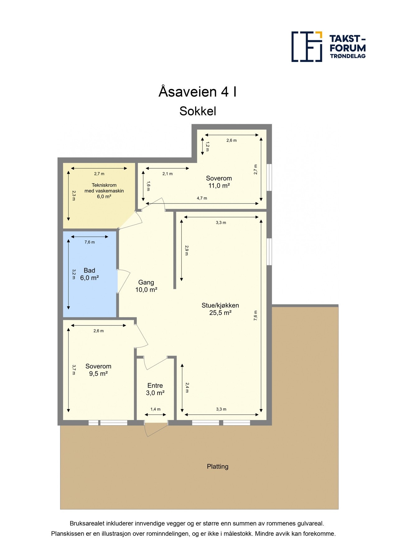 Plantegning. Galleribilde