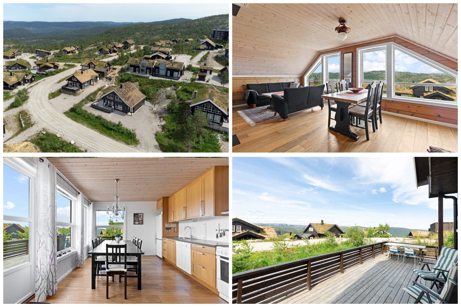 Hytta har en god planløsning og normal god standard Galleribilde